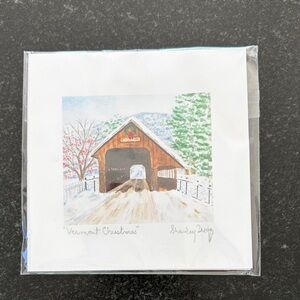 Vermont Christmas Art Print